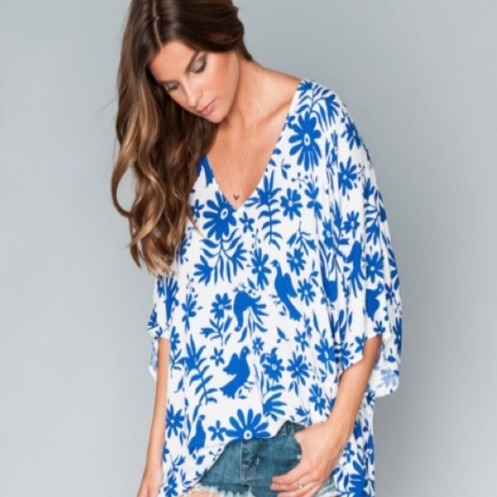 Show Me Your Mumu Senorita Bluebird Peta Tunic S